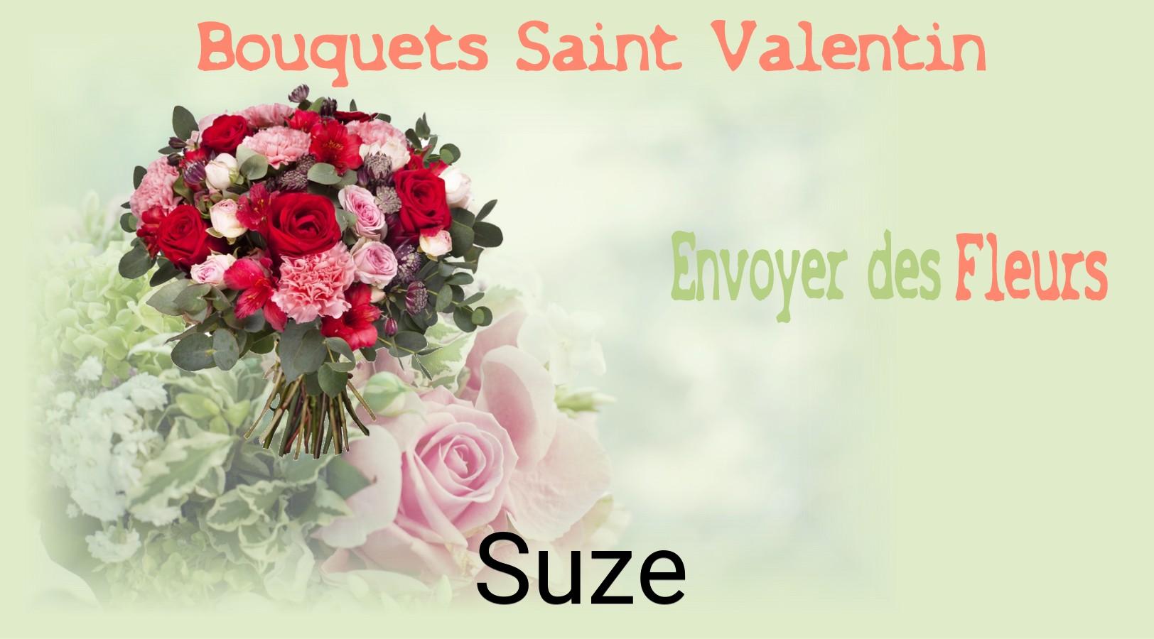 Roses de Saint-Valentin livrées à Suze